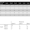 Optimizing statistical evaluation of multiclass classification in diagnostic rad
